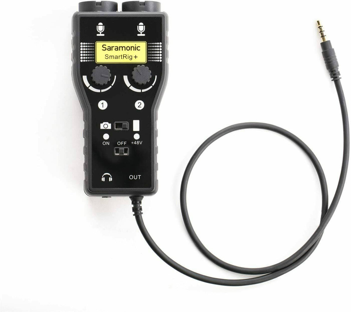 2-Ch XLR/3.5mm Microphone Audio Mixer B95456
