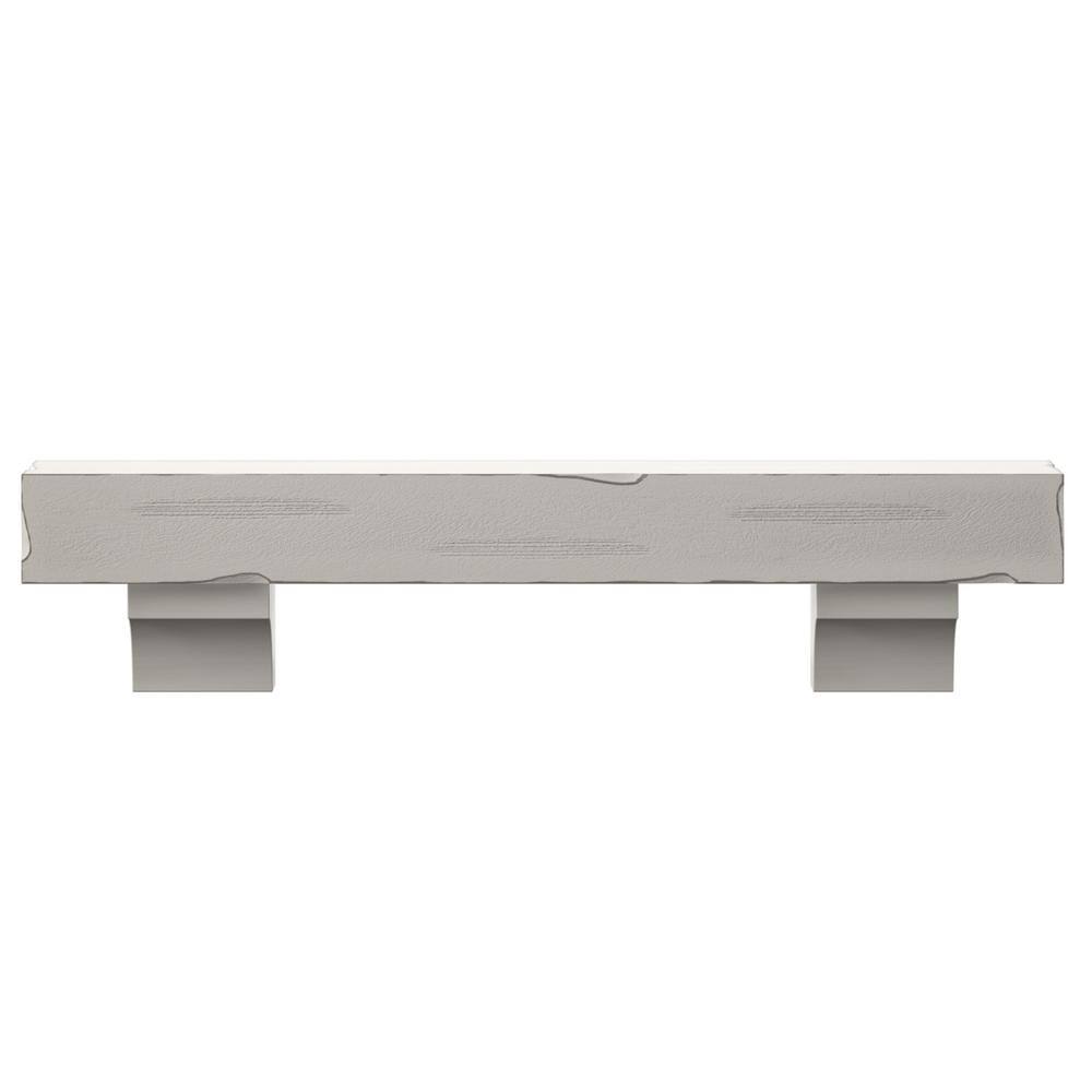 Scarlet White Cap-Shelf Mantel D710