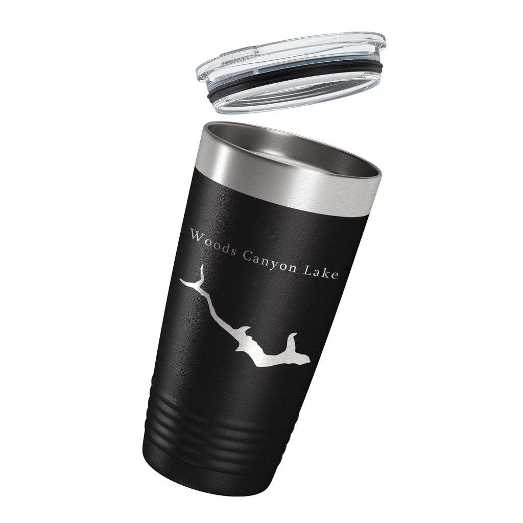 20 oz Black Insulated Tumbler Travel Mug O3546