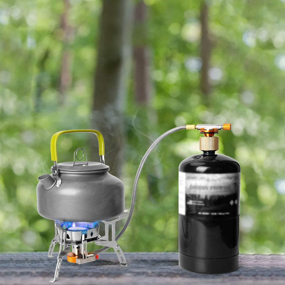 3500W Windproof Camping Folding Gas Mini Stove R8214