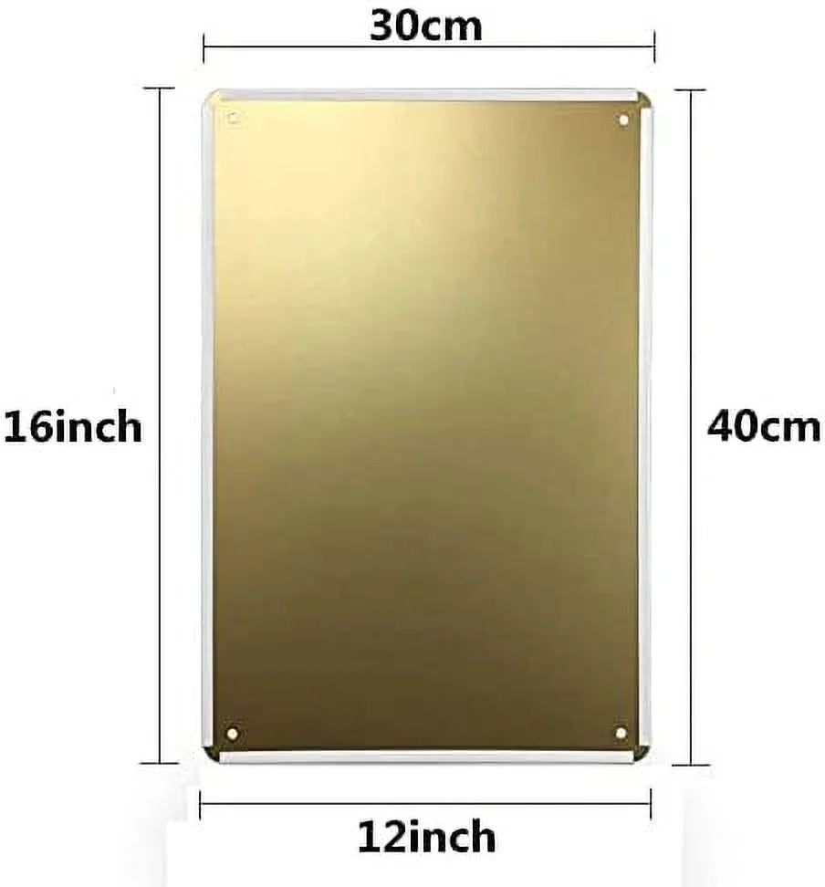 12x16 Inch Retro Metal Tin Sign Plaque V26100