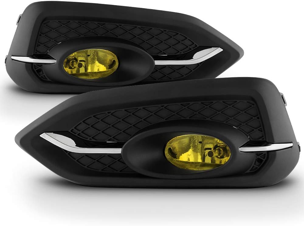 Yellow Fog Lights Bumper Lamps M505512