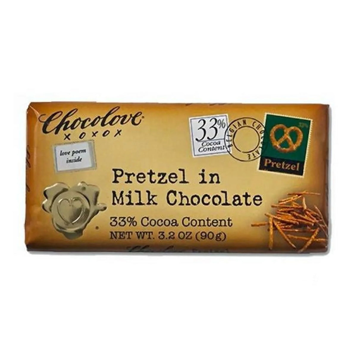 Milk Chocolate Pretzel 12x2.9 oz F62496