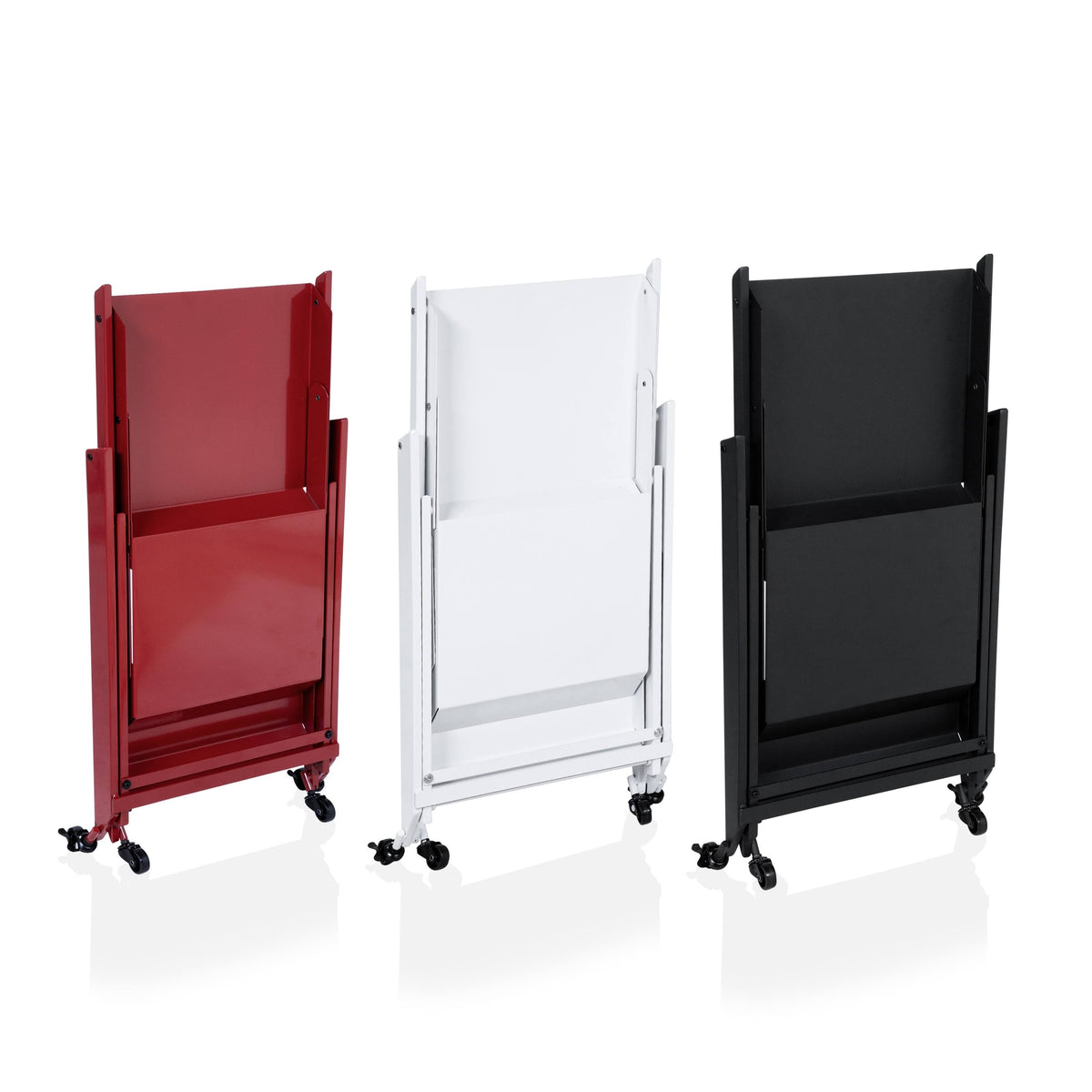 Black Folding Server Cart L390031