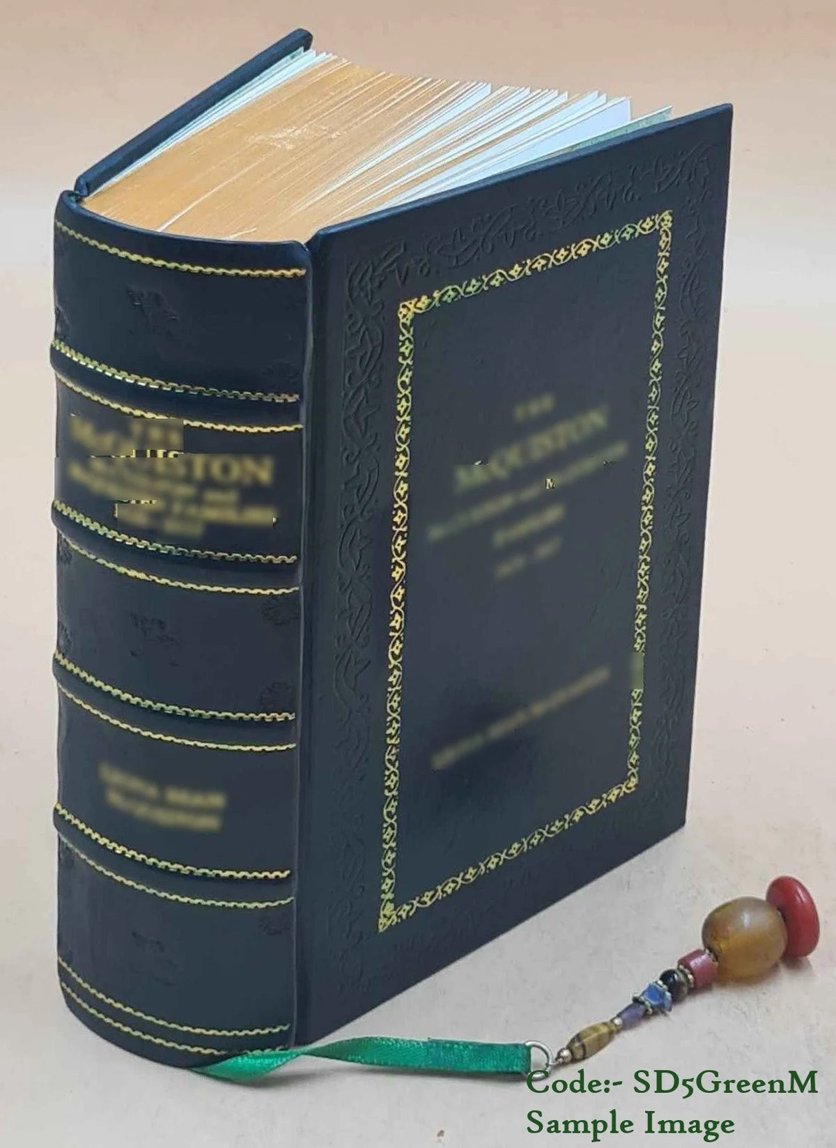Premium Leather Bound Book Z486