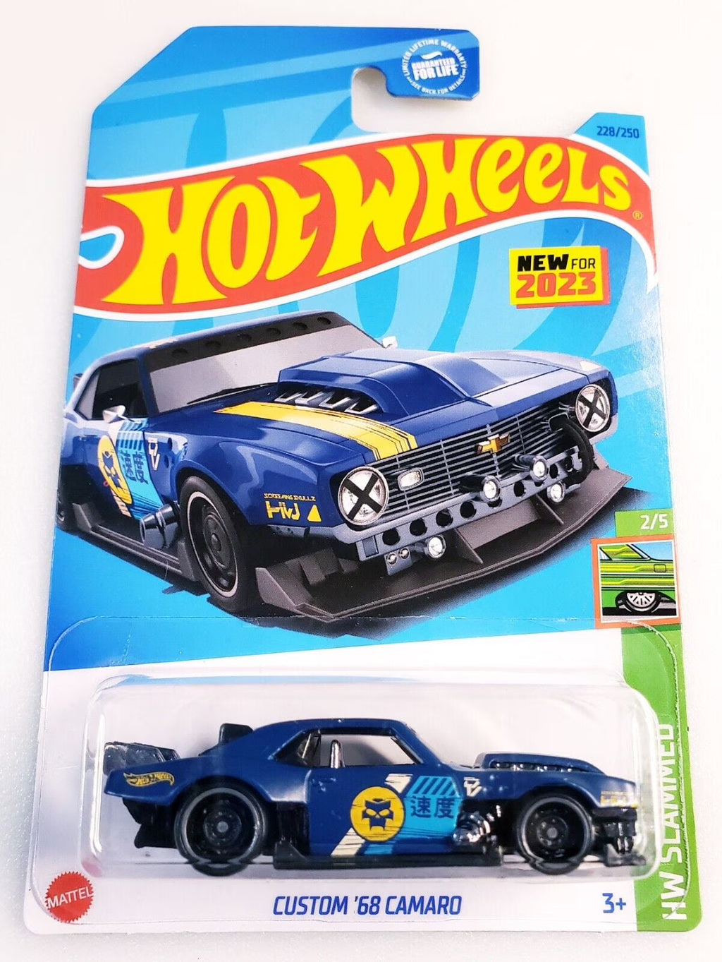 Custom '68 Camaro HW Slammed 2/5 with Limited Stickers Y58121