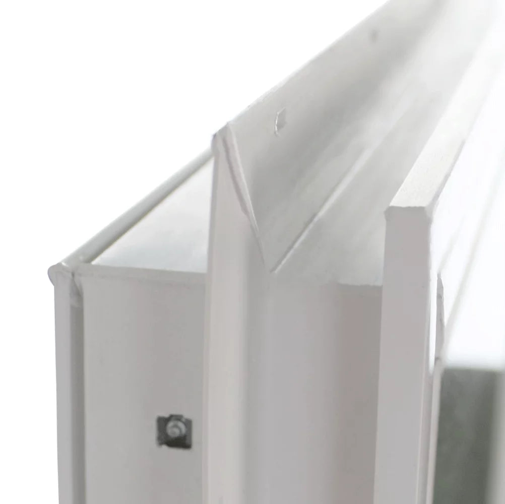 72" x 10" Vinyl Non-Opening Double Pane Window C94592