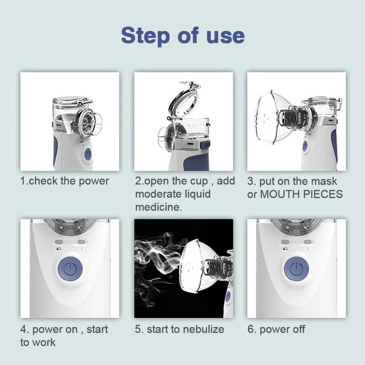 Handheld Steam Mist Humidifier G436822