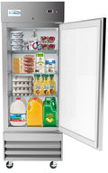 29 in. One-Door Reach-In Commercial Refrigerator 15.5 Cu. ft. P91519