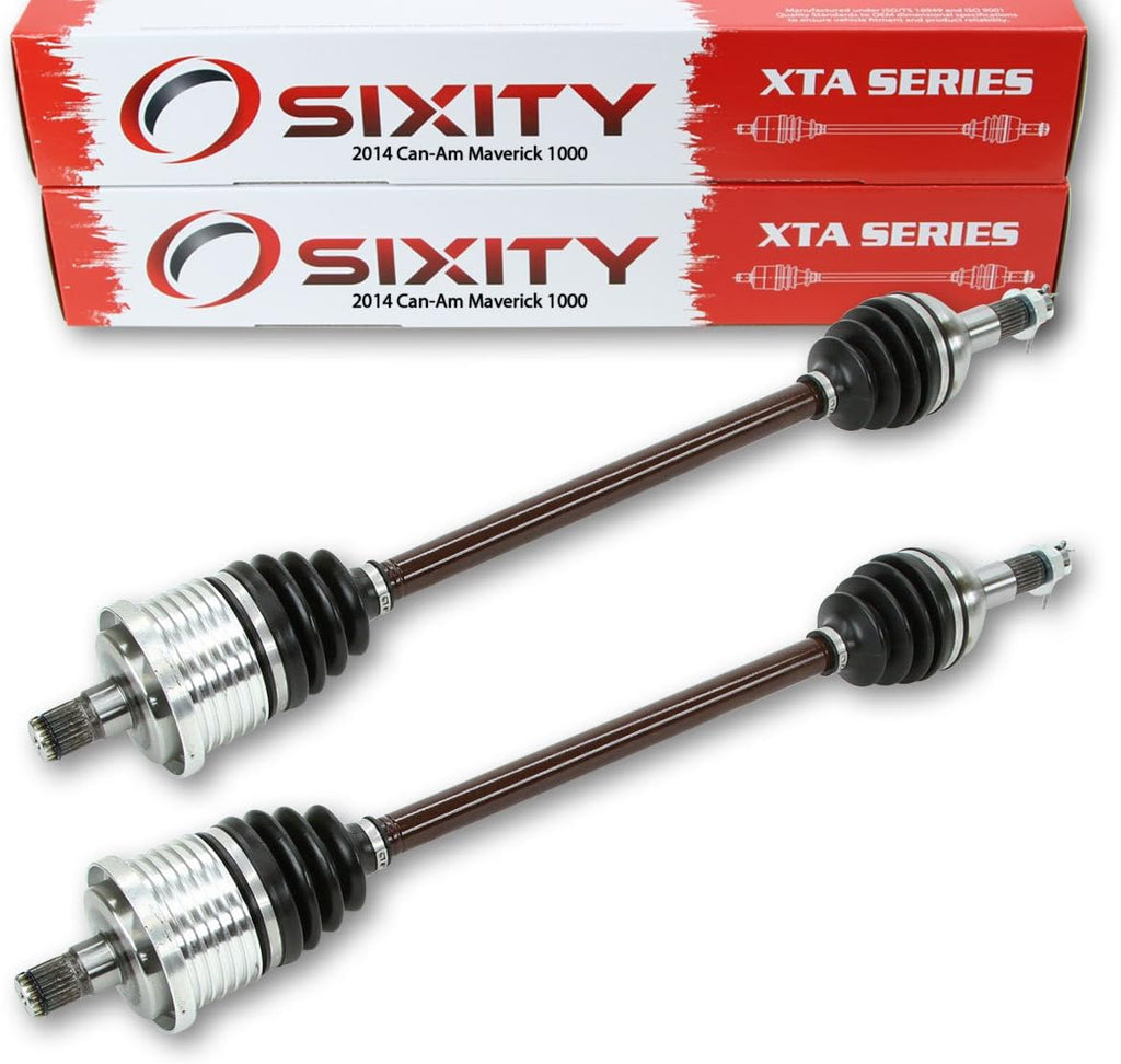 Rear Left Right Axles Pair for Can-Am Maverick 1000 4X4 V61180