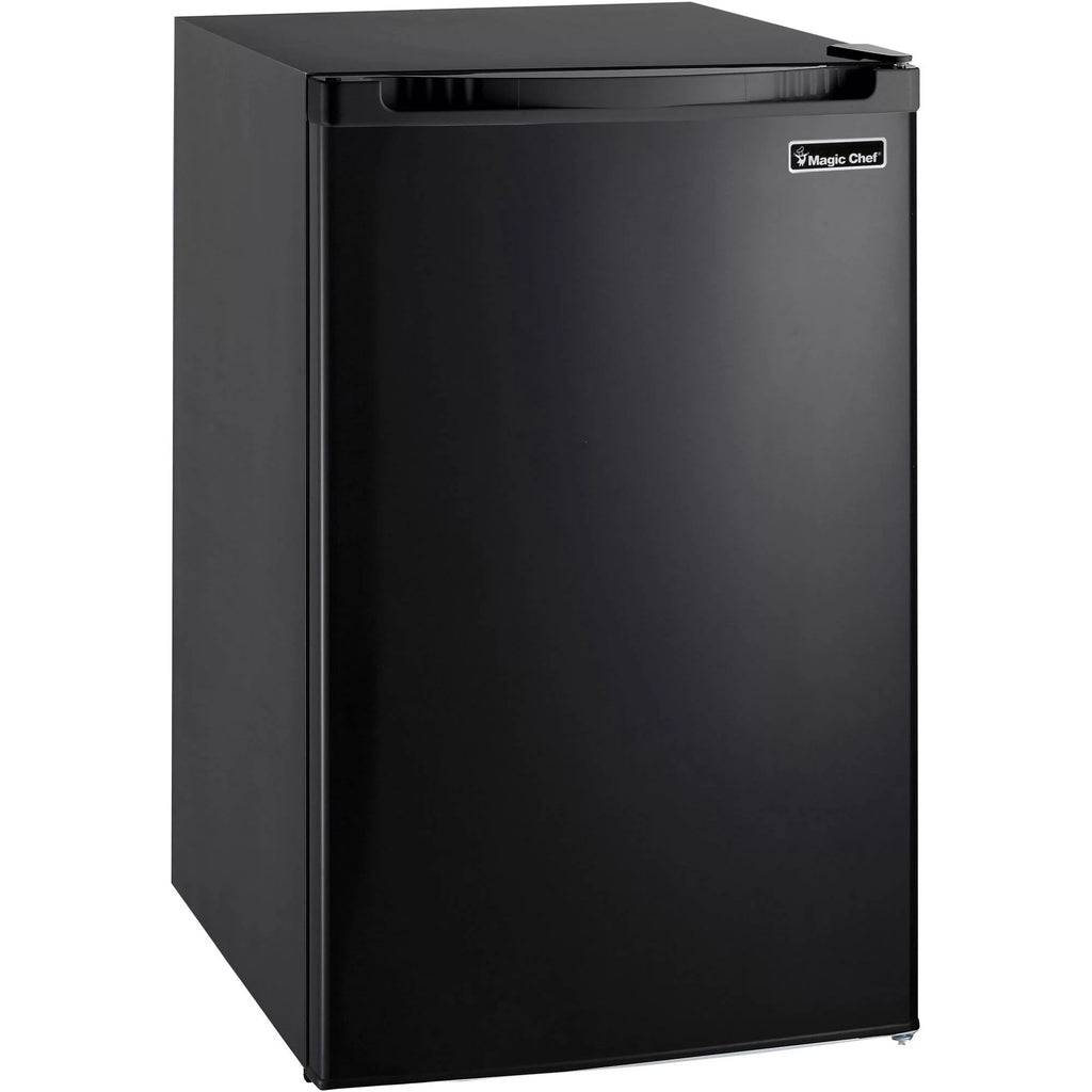 4.4 cu ft Compact Single Door Refrigerator, Black F3333