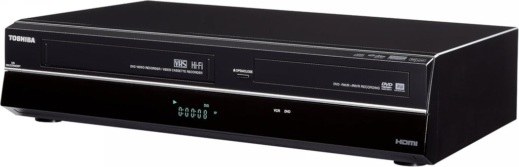 Black DVD/VHS Recorder with Built in Tuner S527