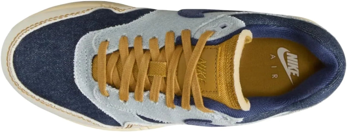 Women's Air Max 1 '87 Aura/Midnight Navy-Pale Ivory - 13 W3408
