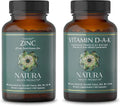 Vitamin D-A-K and Zinc Supplement Bundle E71733