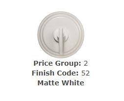 Straight Valve Kit, 1/2x22 Sweat Matte White A524