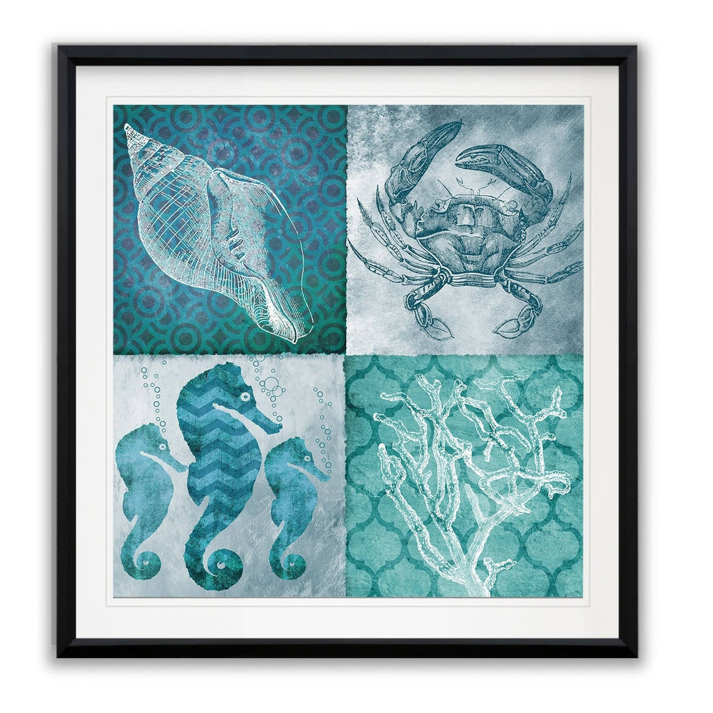 Framed Giclee Print 28x28 K5294