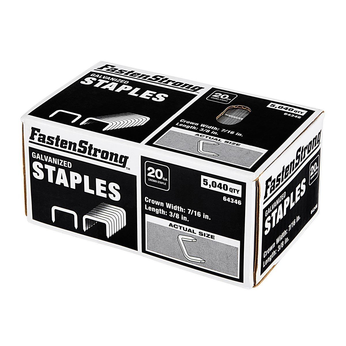 Galvanized Staples 5040 Piece G134