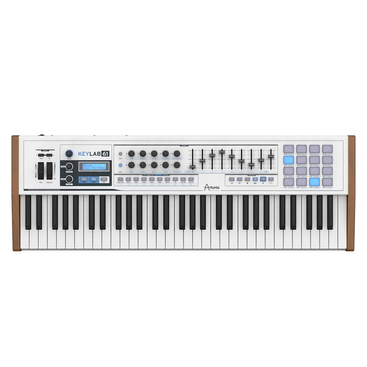 KeyLab 61 MIDI Controller with Footswitch & MIDI Cable U960