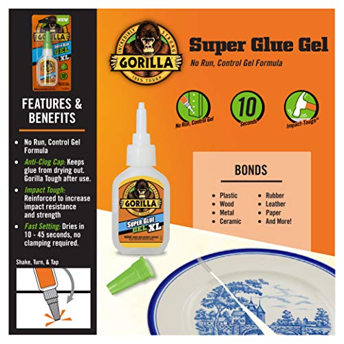 Super Glue Gel XL 25 Gram Clear R74359