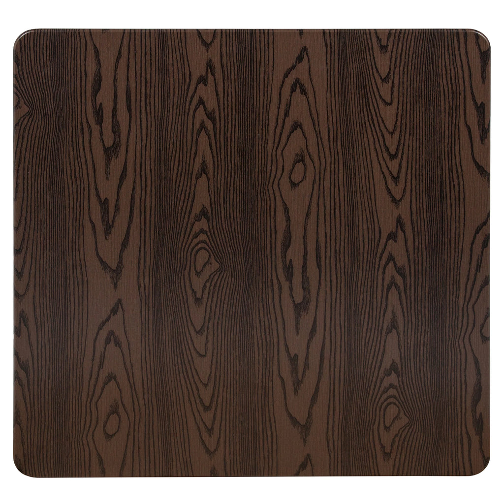 36" Square Rustic Wood Laminate Table Top M155360