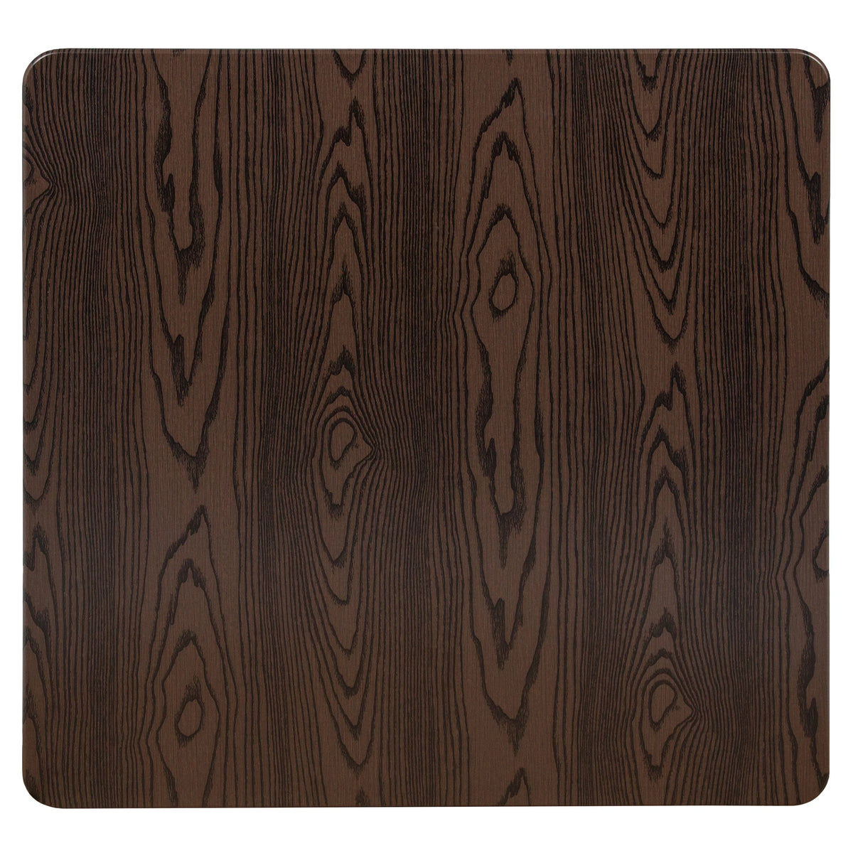 36" Square Rustic Wood Laminate Table Top M155360