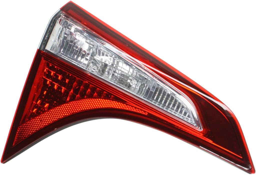 Pair Driver and Passenger Side Rear Inner Tail Light with Bulbs E187885