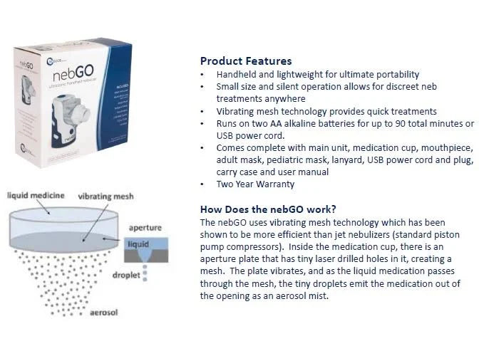 Portable Handheld Nebulizer H9419