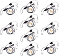 Noise Cancelling Earpiece with Microphone 10 Pack F697