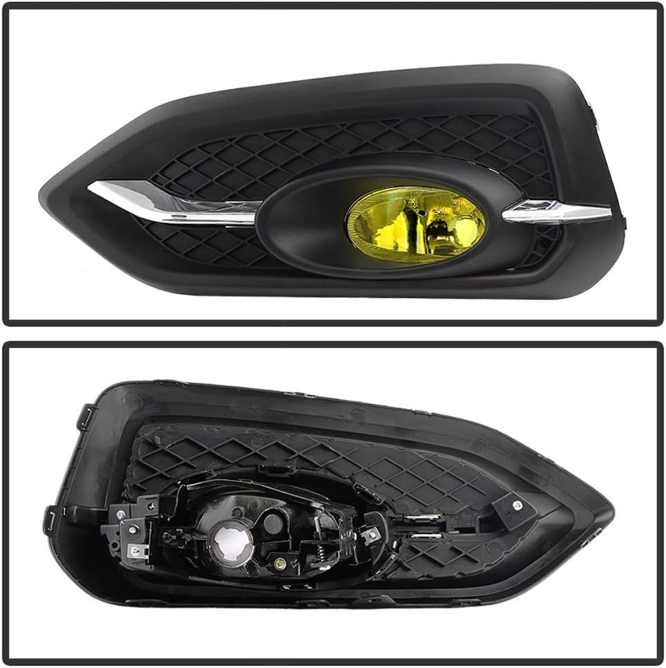 Yellow Fog Lights Bumper Lamps M505512