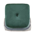 Swivel Bar & Counter Stool Teal Upholstery U984095
