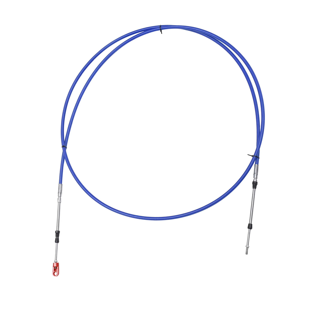 Marine Type Throttle Shift Remote Control Box Cable with Clevis Blue H491969