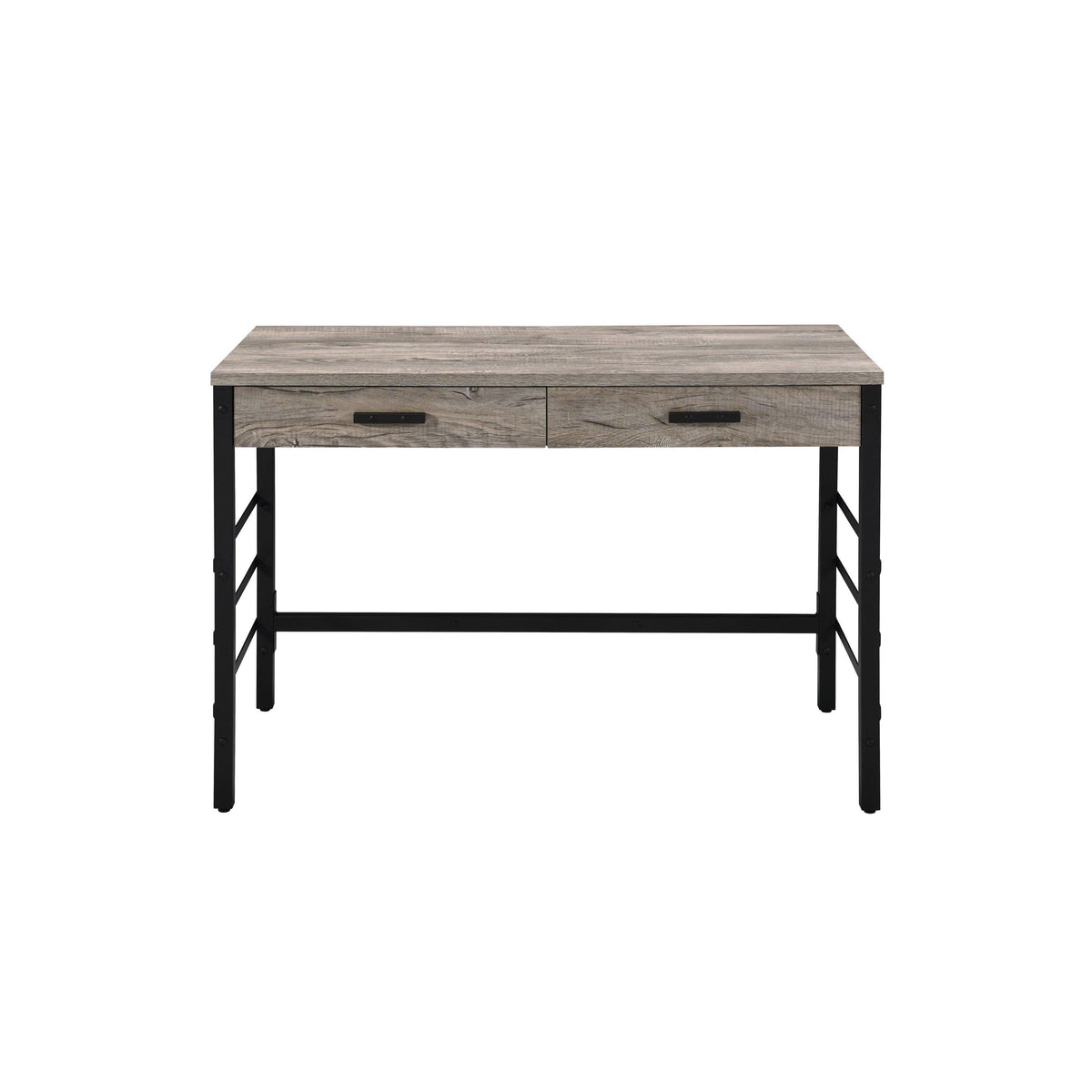 Black Built in USB Port Writing Desk T9859
