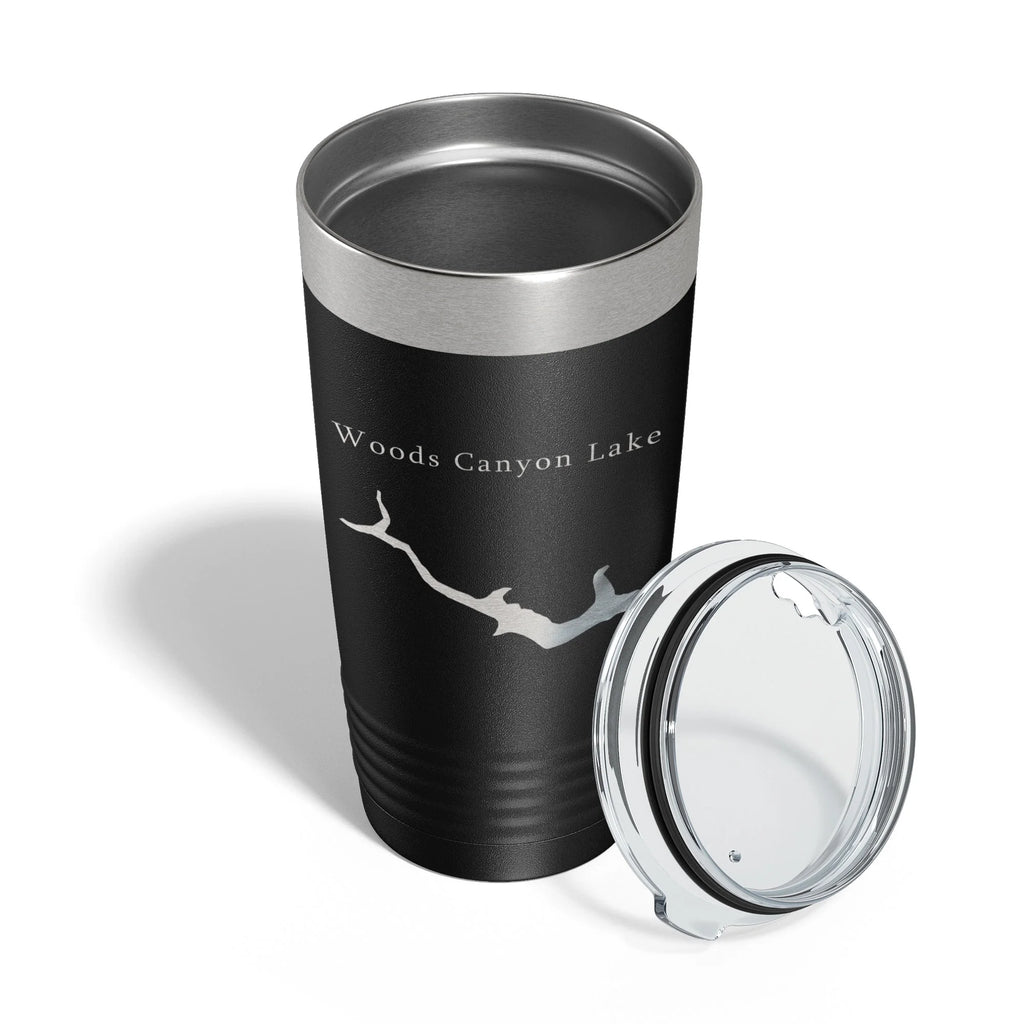 20 oz Black Insulated Tumbler Travel Mug O3546