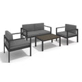 Aluminum 4 Piece Sofa Seating Group E3062