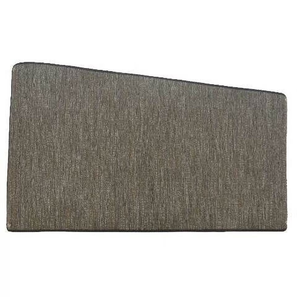 Black White Tan Woven Vinyl Boat Floor Mat P258
