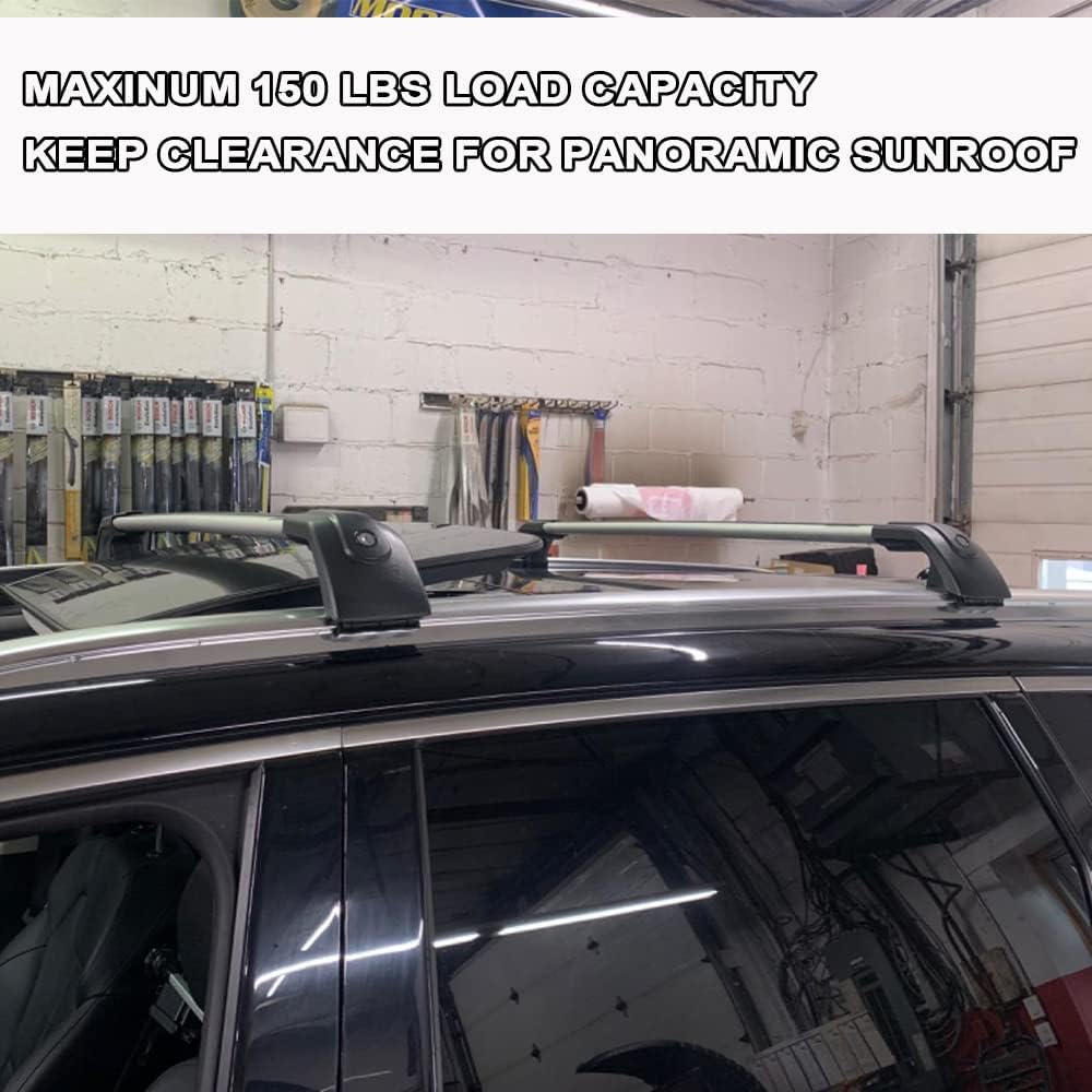 Silver Roof Rack Cross Bars C699297