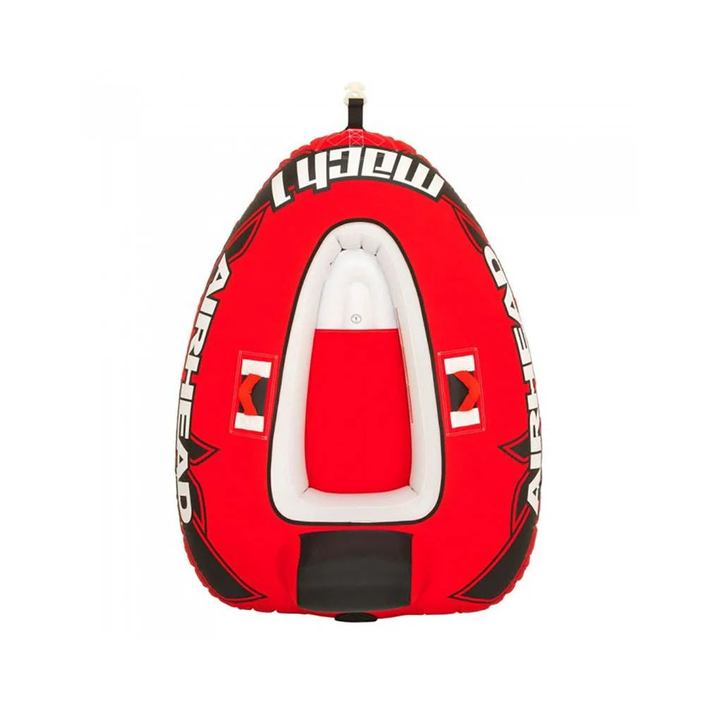 Red Inflatable Single Rider Towable Water Tube J713