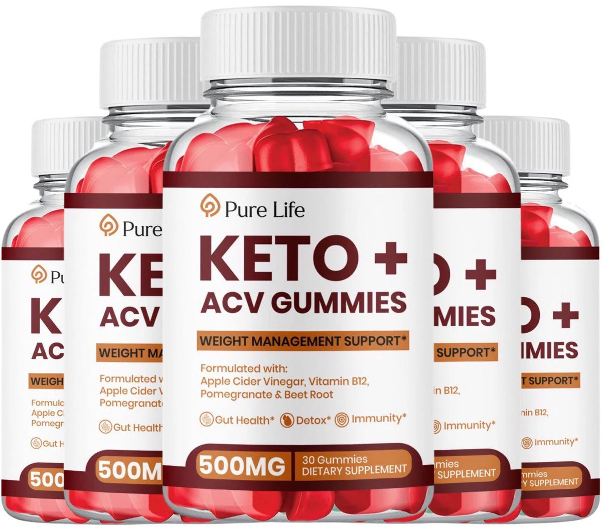 Keto ACV Gummies 5 Pack U568