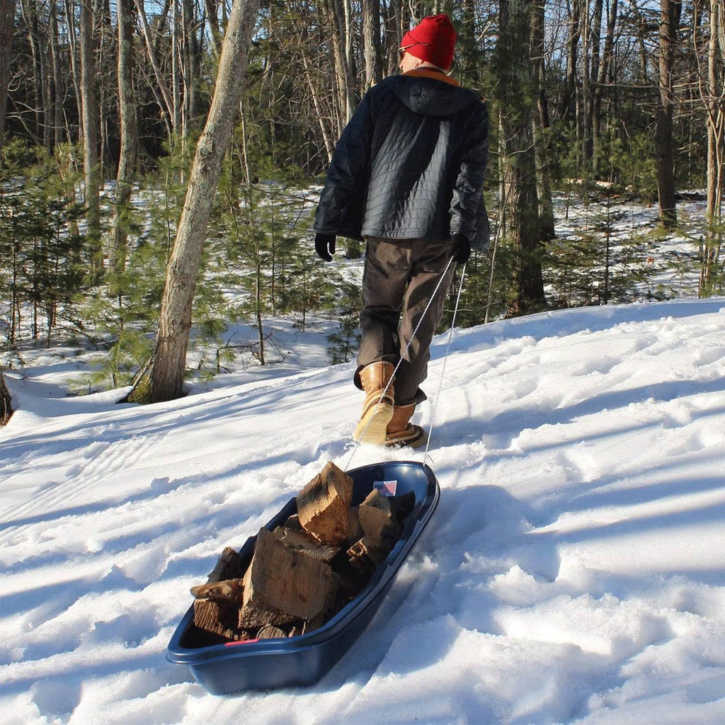 Winter Trek 66" Utility Snow Sled with Tow Rope K448