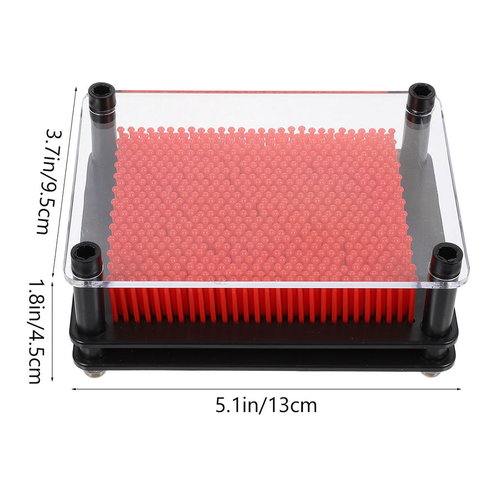 3D Pin Art Toy Plastic Handprint O3797