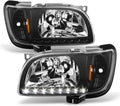 Toyota Tacoma Headlights Headlamps LED Corner Signal Driver Passenger Side V5891