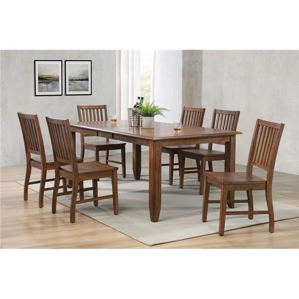 Extendable Wood Dining Set J823