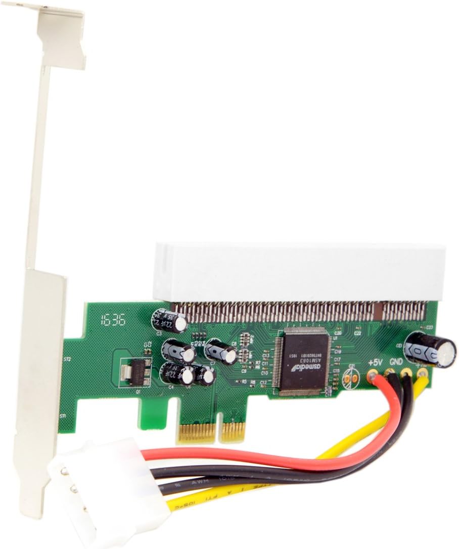 PCI-E X1 X4 X8 X16 to PCI Bus Riser Card Adapter Converter with Bracket Pack of 2 E4129