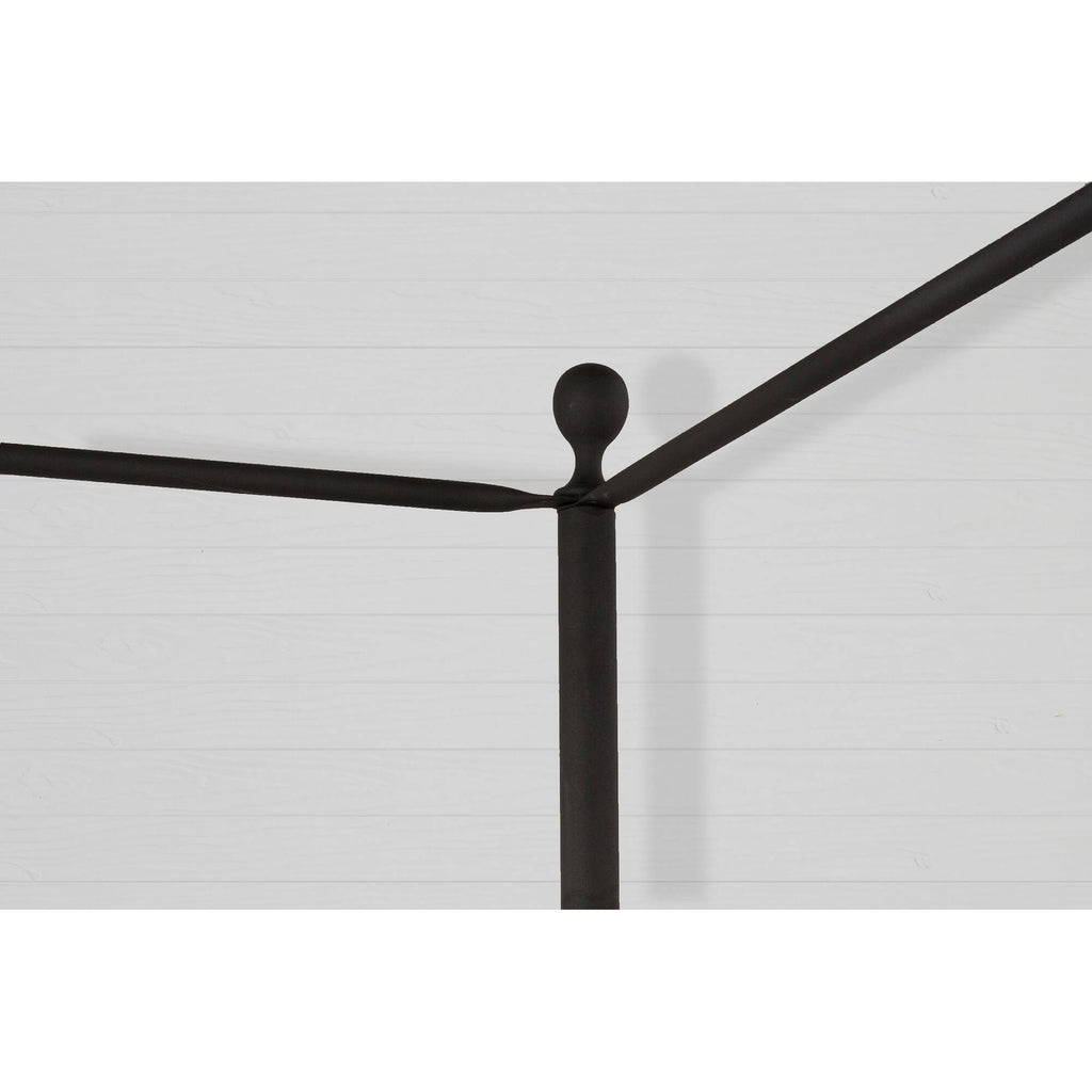 King Metal Canopy Bed J5868