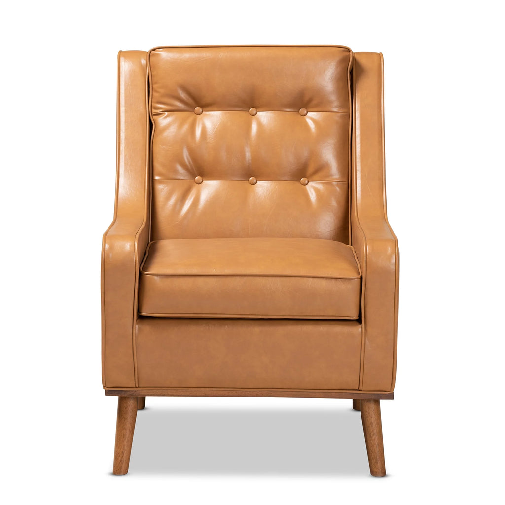 Tan Lounge Chair Y7366