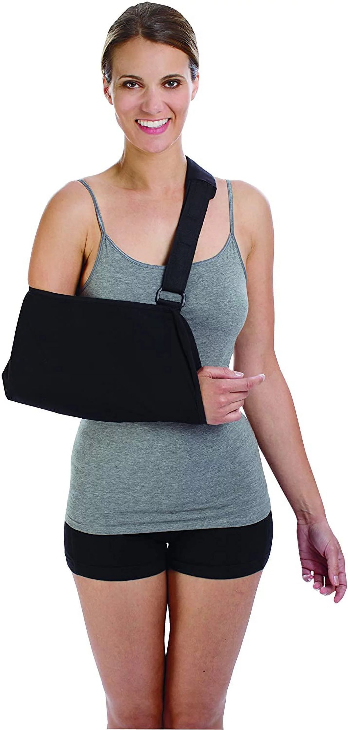 Arm Sling with Pad Hook and Loop Strap Closure Medium S135
