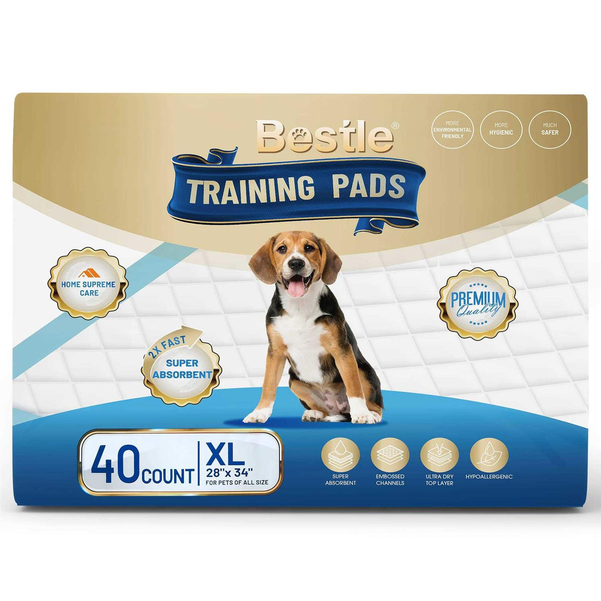 Large Super Absorbent Leak-Proof Pet Training Pads D241