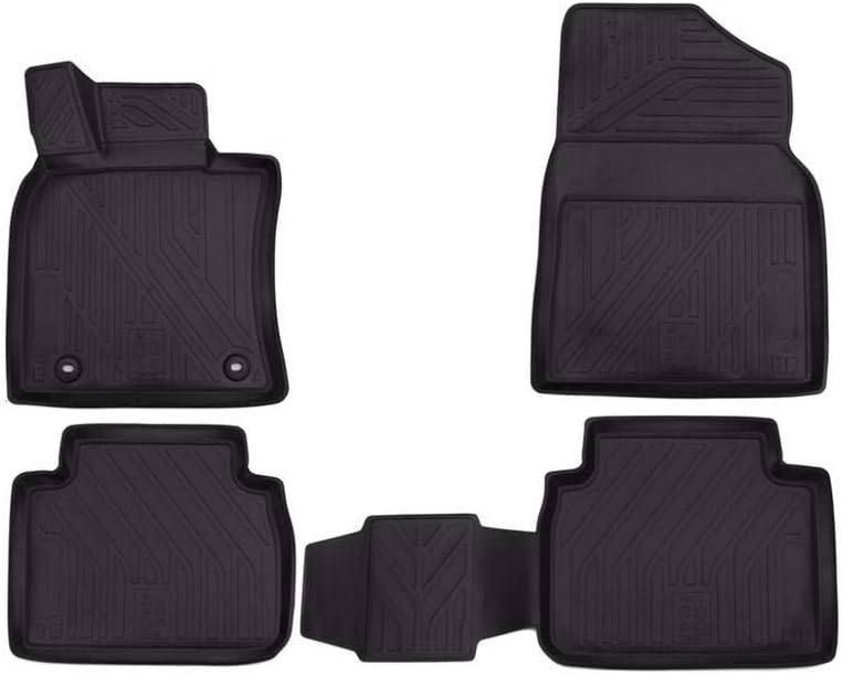 2018-2022 Toyota Camry 2 Row Floor Mats Liner Set Black H227677