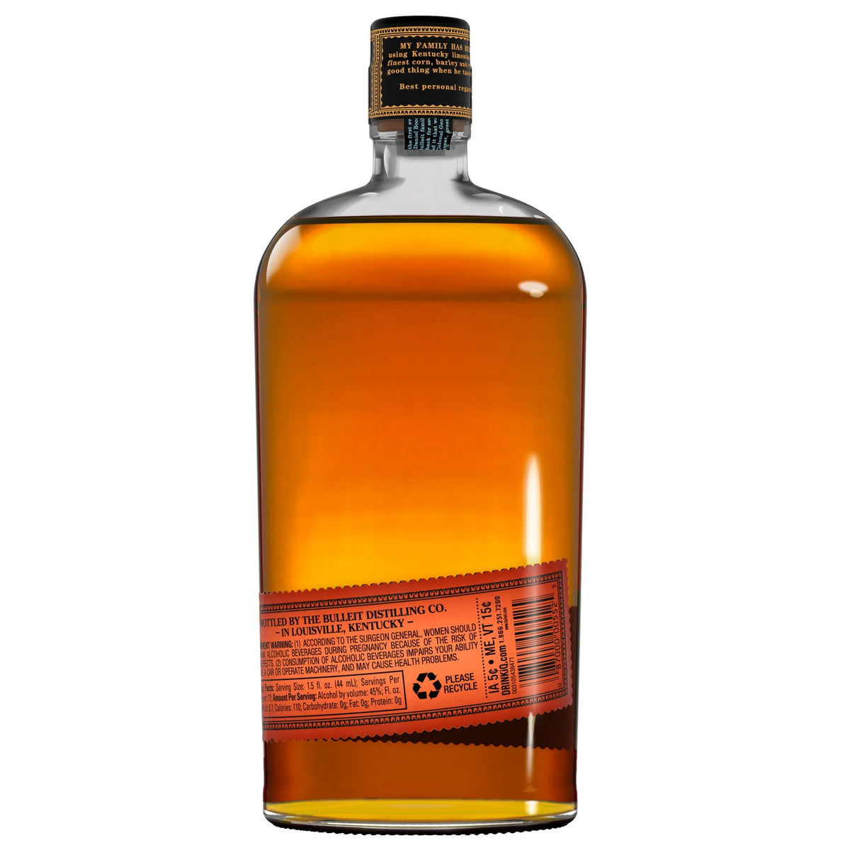 Bourbon Whiskey, 750 mL, 45% ABV E8501