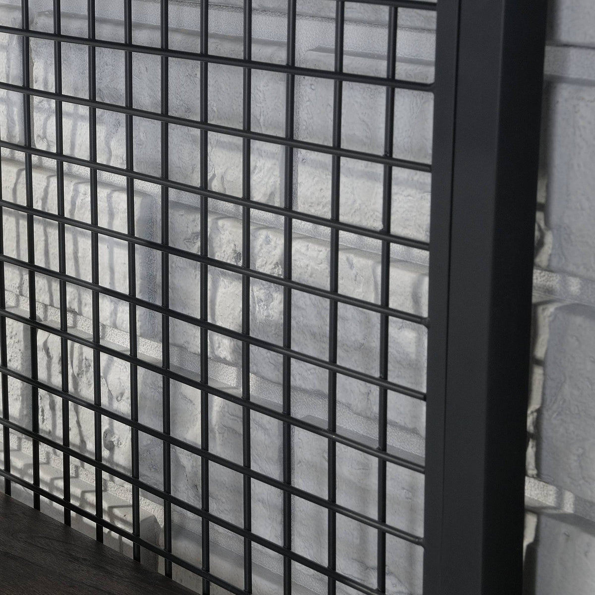 Tall 4-Shelf Metal Bookcase E811645